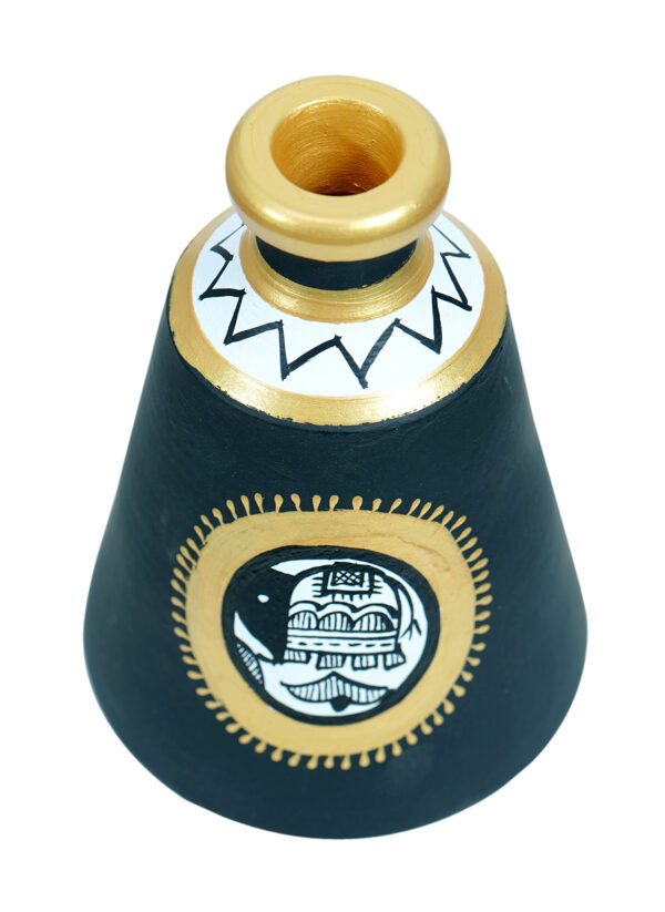 Terracotta Flowerpots Handmade Painted Madhubani Art