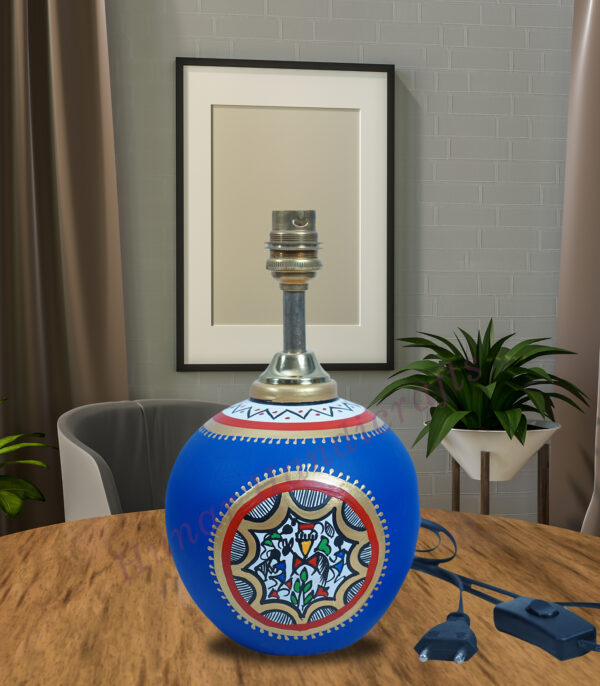 Terracotta table lamp