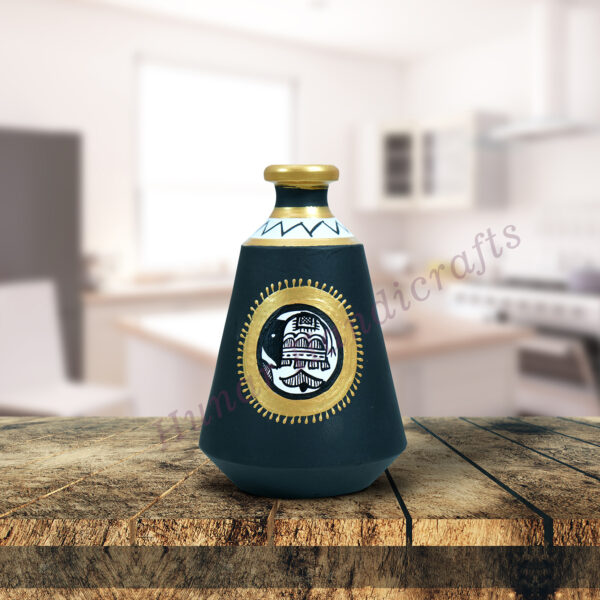 Terracotta Flowerpots Handmade Painted Madhubani Art