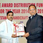 Artist awarded in 2015 to best Handicrafts